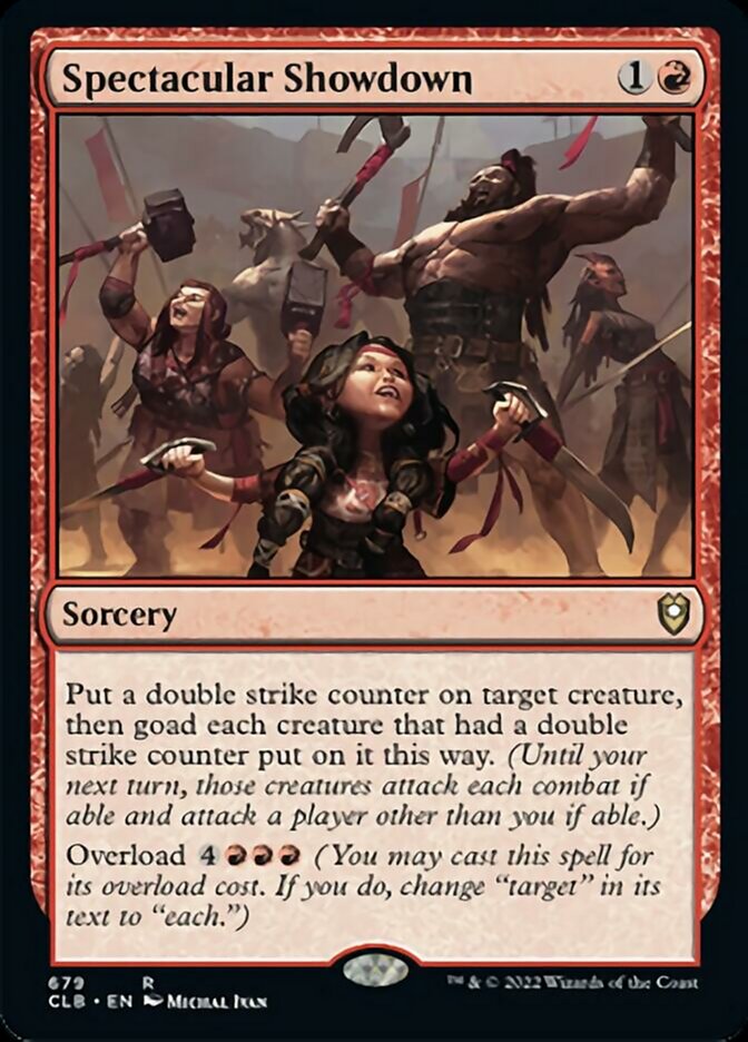 Spectacular Showdown [Commander Legends: Battle for Baldur's Gate] | Jomio and Rueliete's Cards and Comics