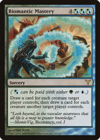 Biomantic Mastery [Dissension] | Jomio and Rueliete's Cards and Comics
