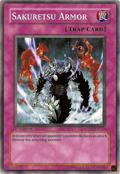 Sakuretsu Armor [SDDE-EN033] Common | Jomio and Rueliete's Cards and Comics