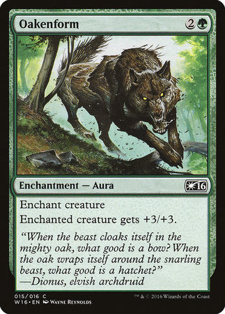 Oakenform [Welcome Deck 2016] | Jomio and Rueliete's Cards and Comics