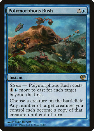 Polymorphous Rush [Journey into Nyx] | Jomio and Rueliete's Cards and Comics