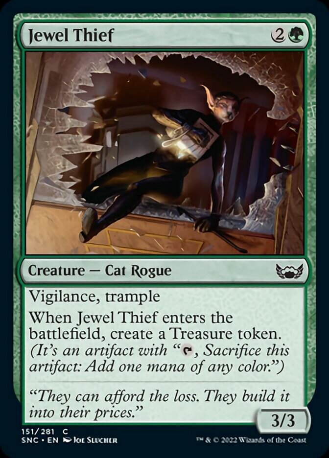 Jewel Thief [Streets of New Capenna] | Jomio and Rueliete's Cards and Comics