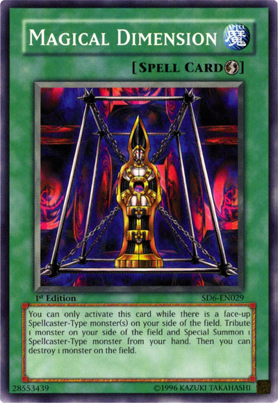 Magical Dimension [SD6-EN029] Common | Jomio and Rueliete's Cards and Comics