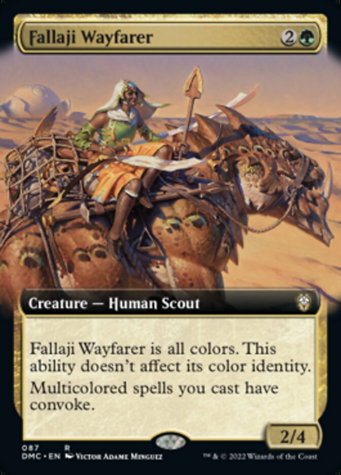 Fallaji Wayfarer (Extended Art) [Dominaria United Commander] | Jomio and Rueliete's Cards and Comics