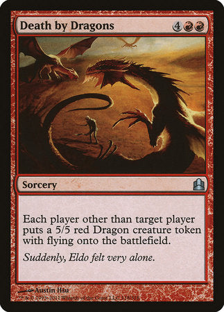 Death by Dragons [Commander 2011] | Jomio and Rueliete's Cards and Comics
