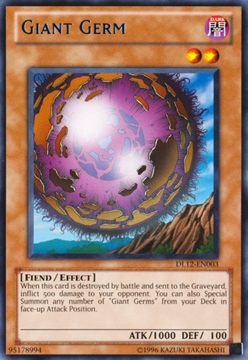 Giant Germ (Blue) [DL12-EN003] Rare | Jomio and Rueliete's Cards and Comics