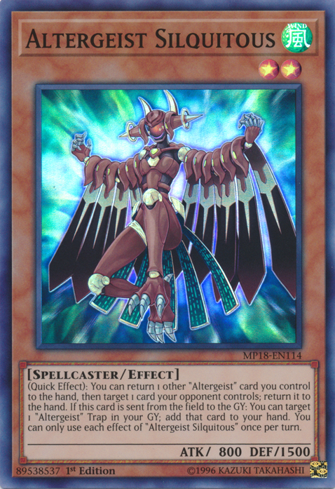 Altergeist Silquitous [MP18-EN114] Super Rare | Jomio and Rueliete's Cards and Comics