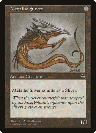 Metallic Sliver [Tempest] | Jomio and Rueliete's Cards and Comics