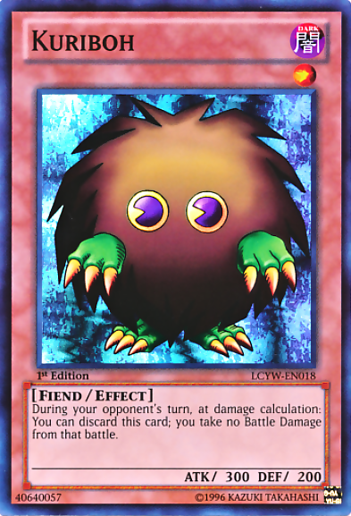 Kuriboh [LCYW-EN018] Super Rare | Jomio and Rueliete's Cards and Comics