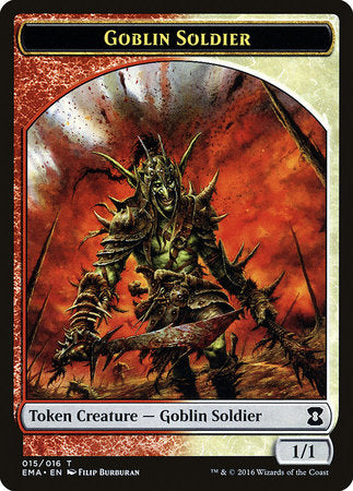 Goblin Soldier Token [Eternal Masters Tokens] | Jomio and Rueliete's Cards and Comics