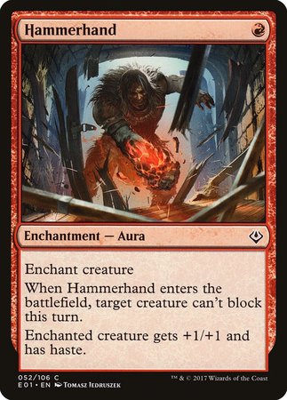 Hammerhand [Archenemy: Nicol Bolas] | Jomio and Rueliete's Cards and Comics