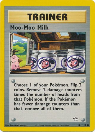 Moo-Moo Milk (101/111) [Neo Genesis Unlimited] | Jomio and Rueliete's Cards and Comics