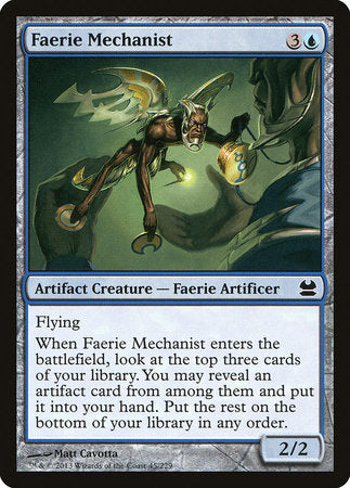 Faerie Mechanist [Modern Masters] | Jomio and Rueliete's Cards and Comics