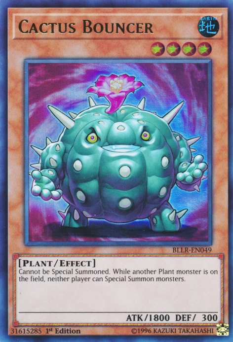 Cactus Bouncer [BLLR-EN049] Ultra Rare | Jomio and Rueliete's Cards and Comics