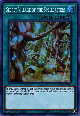 Secret Village of the Spellcasters [INCH-EN043] Super Rare | Jomio and Rueliete's Cards and Comics