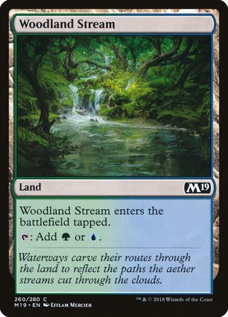 Woodland Stream [Core Set 2019] | Jomio and Rueliete's Cards and Comics