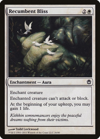 Recumbent Bliss [Duel Decks: Ajani vs. Nicol Bolas] | Jomio and Rueliete's Cards and Comics