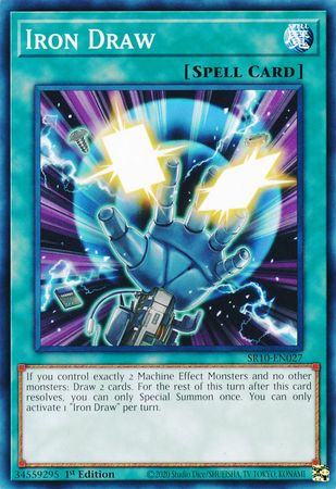Iron Draw [SR10-EN027] Common | Jomio and Rueliete's Cards and Comics