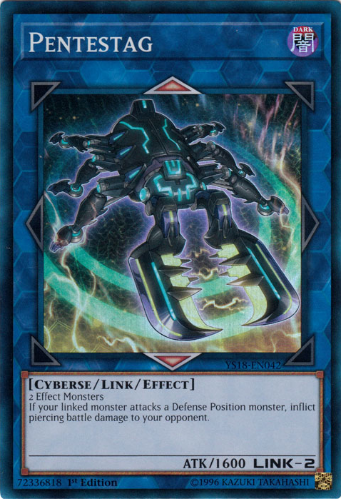 Pentestag [YS18-EN042] Super Rare | Jomio and Rueliete's Cards and Comics