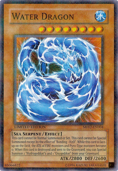 Water Dragon [MF02-EN004] Rare | Jomio and Rueliete's Cards and Comics
