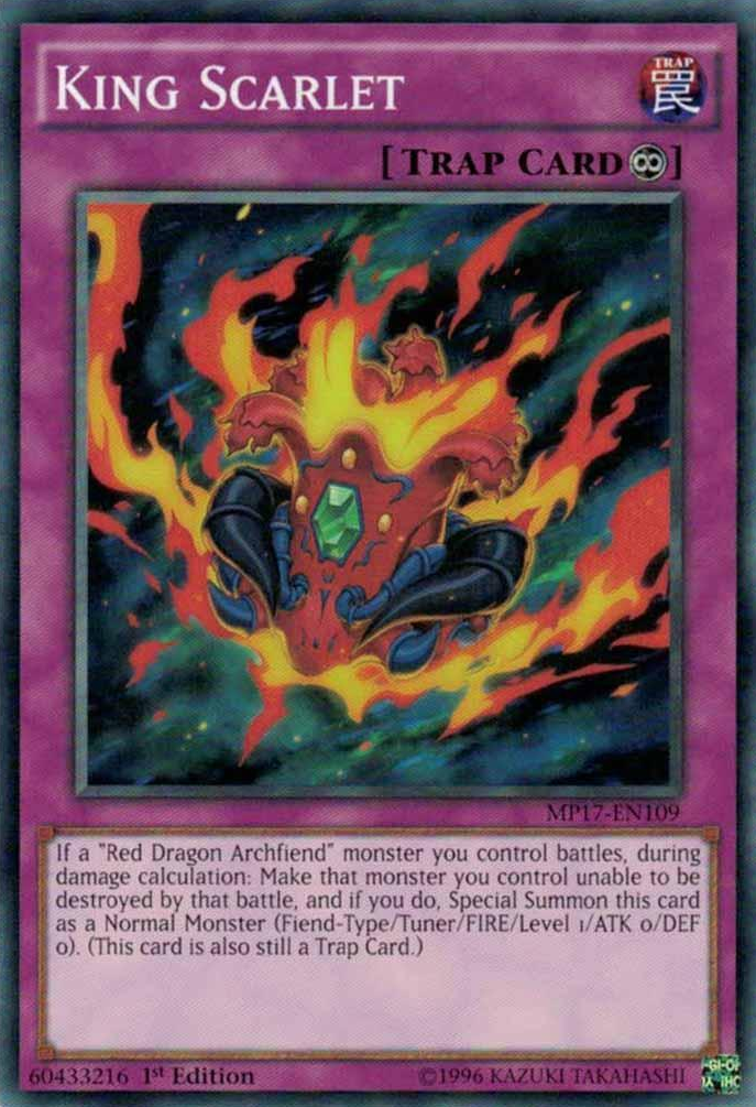 King Scarlet [MP17-EN109] Common | Jomio and Rueliete's Cards and Comics