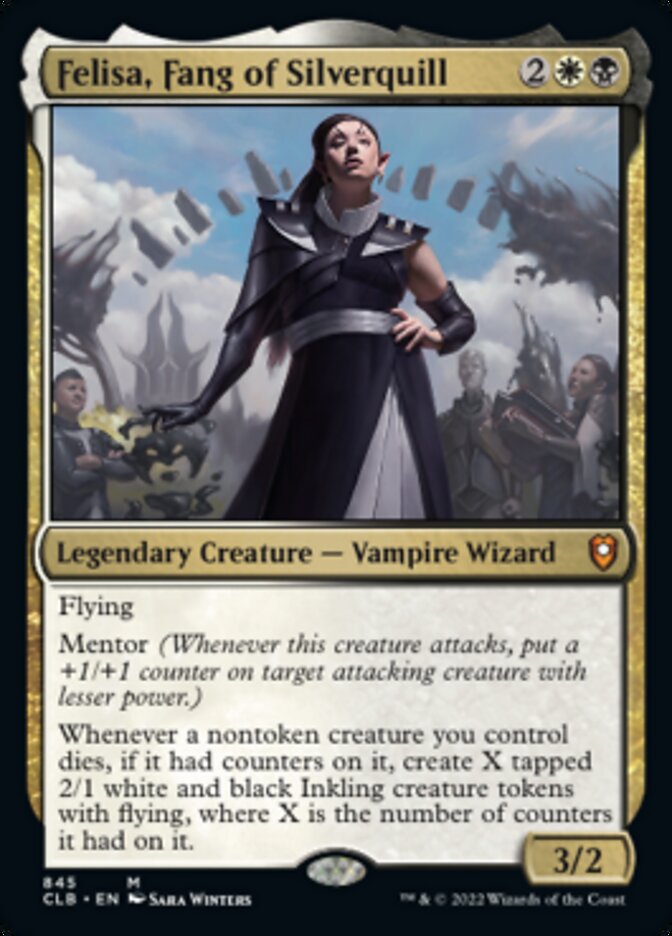 Felisa, Fang of Silverquill [Commander Legends: Battle for Baldur's Gate] | Jomio and Rueliete's Cards and Comics
