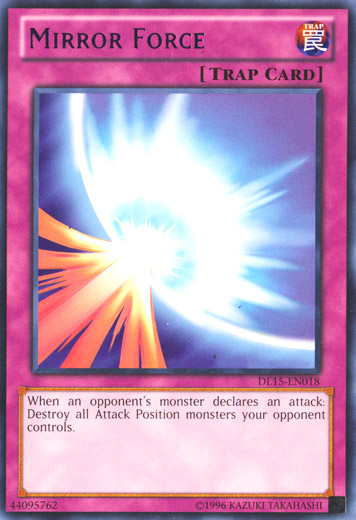 Mirror Force (Purple) [DL15-EN018] Rare | Jomio and Rueliete's Cards and Comics