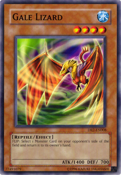 Gale Lizard [DR2-EN008] Common | Jomio and Rueliete's Cards and Comics