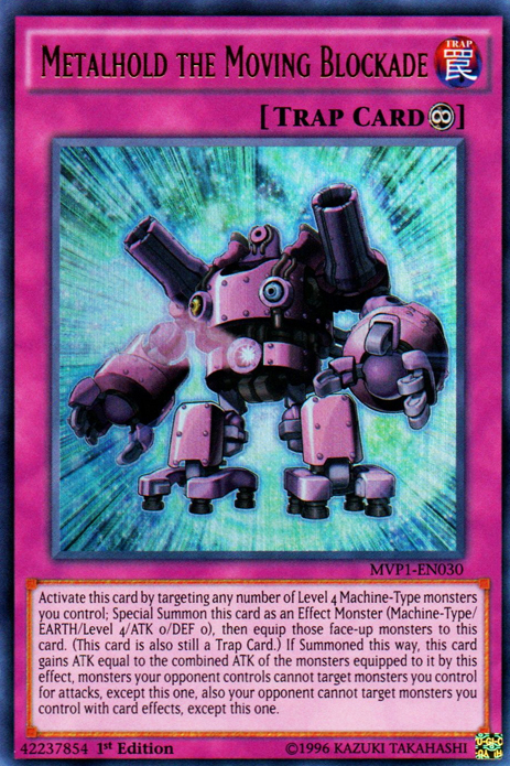 Metalhold the Moving Blockade [MVP1-EN030] Ultra Rare | Jomio and Rueliete's Cards and Comics