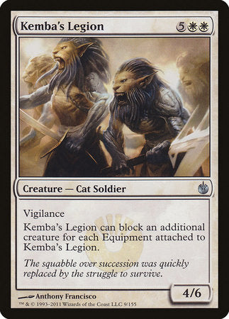 Kemba's Legion [Mirrodin Besieged] | Jomio and Rueliete's Cards and Comics