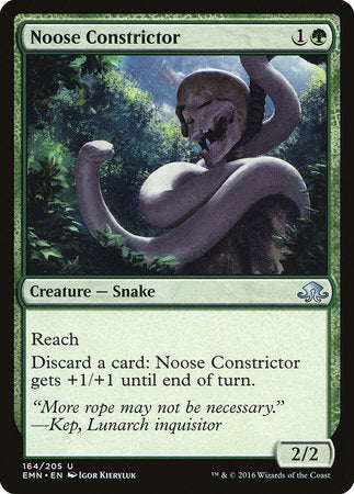 Noose Constrictor [Eldritch Moon] | Jomio and Rueliete's Cards and Comics