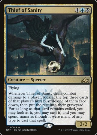 Thief of Sanity [Guilds of Ravnica] | Jomio and Rueliete's Cards and Comics