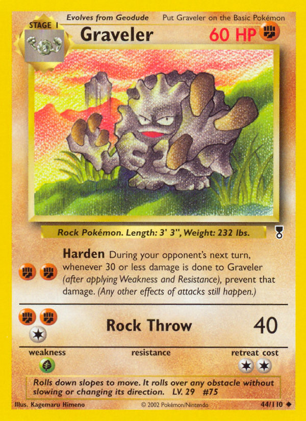 Graveler (44/110) [Legendary Collection] | Jomio and Rueliete's Cards and Comics