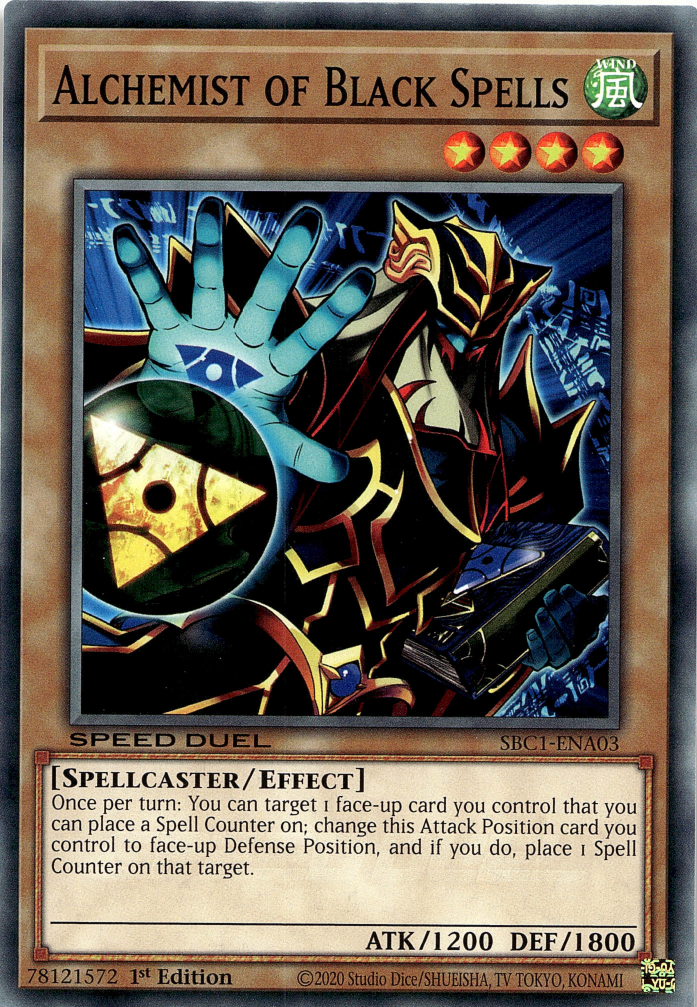 Alchemist of Black Spells [SBC1-ENA03] Common | Jomio and Rueliete's Cards and Comics