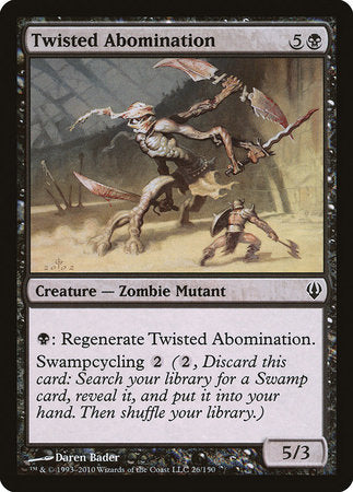 Twisted Abomination [Archenemy] | Jomio and Rueliete's Cards and Comics