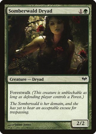 Somberwald Dryad [Dark Ascension] | Jomio and Rueliete's Cards and Comics