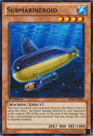 Submarineroid [BP02-EN044] Mosaic Rare | Jomio and Rueliete's Cards and Comics