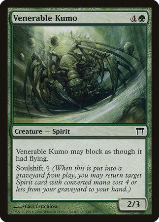 Venerable Kumo [Champions of Kamigawa] | Jomio and Rueliete's Cards and Comics
