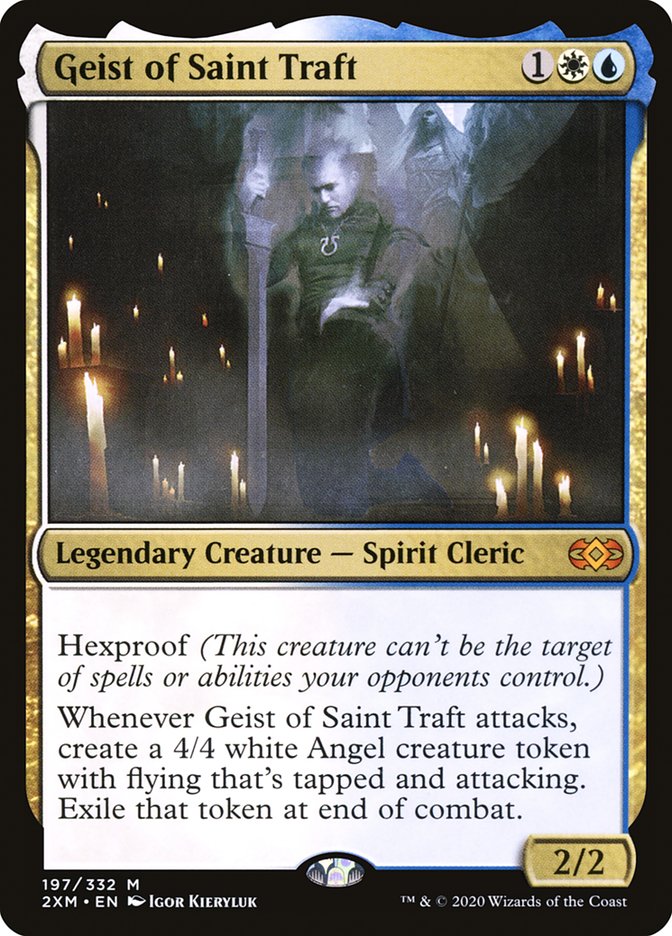 Geist of Saint Traft [Double Masters] | Jomio and Rueliete's Cards and Comics