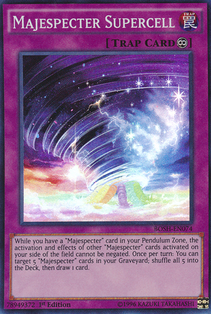 Majespecter Supercell [BOSH-EN074] Super Rare | Jomio and Rueliete's Cards and Comics