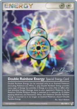 Double Rainbow Energy (88/100) (Psychic Lock - Jason Klaczynski) [World Championships 2008] | Jomio and Rueliete's Cards and Comics