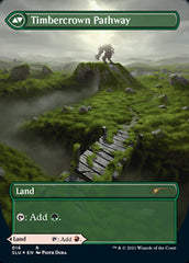 Cragcrown Pathway // Timbercrown Pathway (Borderless) [Secret Lair: Ultimate Edition 2] | Jomio and Rueliete's Cards and Comics