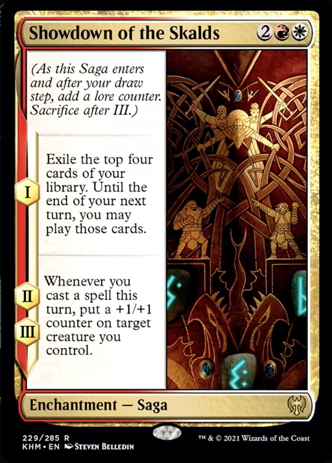 Showdown of the Skalds [Kaldheim] | Jomio and Rueliete's Cards and Comics