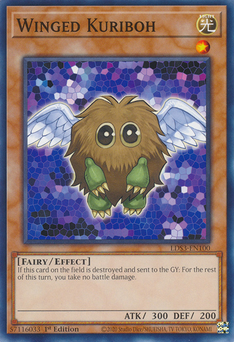 Winged Kuriboh [LDS3-EN100] Common | Jomio and Rueliete's Cards and Comics