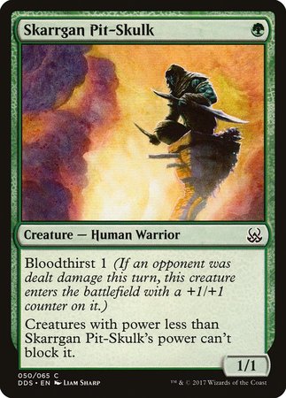 Skarrgan Pit-Skulk [Duel Decks: Mind vs. Might] | Jomio and Rueliete's Cards and Comics