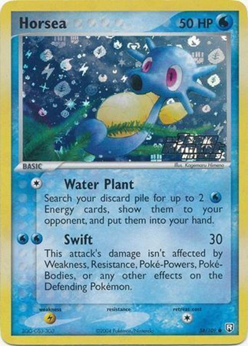Horsea (58/109) (Stamped) [EX: Team Rocket Returns] | Jomio and Rueliete's Cards and Comics