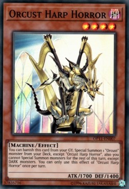 Orcust Harp Horror [OP11-EN007] Super Rare | Jomio and Rueliete's Cards and Comics