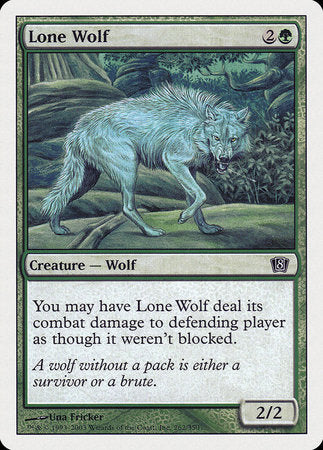 Lone Wolf [Eighth Edition] | Jomio and Rueliete's Cards and Comics