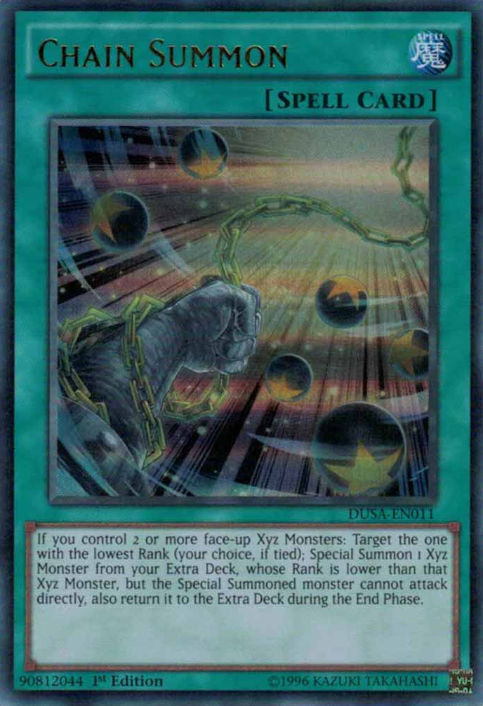 Chain Summon [DUSA-EN011] Ultra Rare | Jomio and Rueliete's Cards and Comics