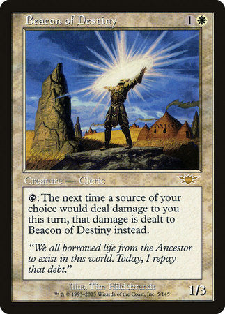 Beacon of Destiny [Legions] | Jomio and Rueliete's Cards and Comics